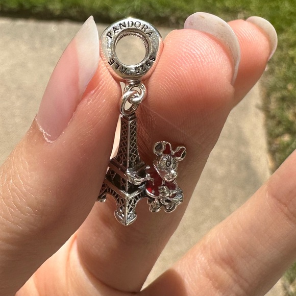 NWOT Pandora x Disney Minnie Mouse Eiffel Tower Limited Charm - Picture 8 of 14